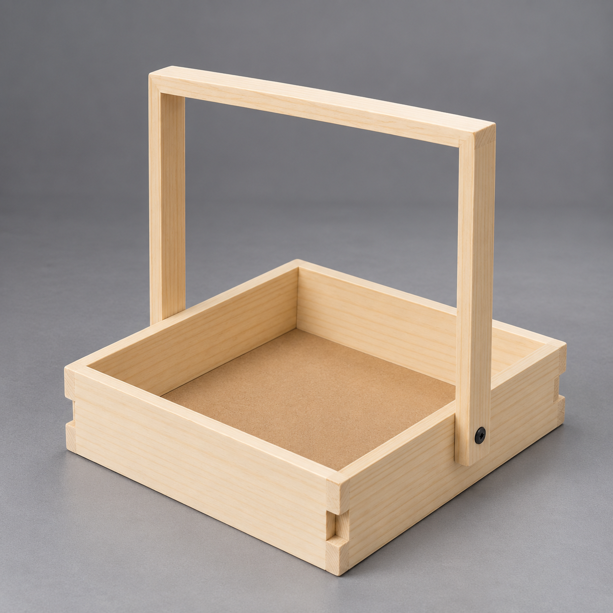 Wooden Gift Basket