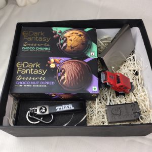 The Dark Delight Gift Hamper – Premium Snack & Utility Combo